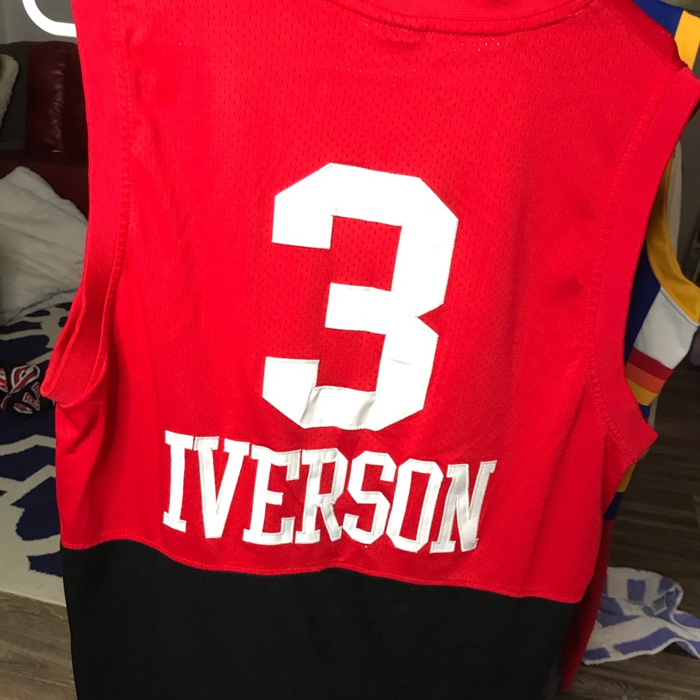 Nike Allen Iverson Philadelphia jersey
